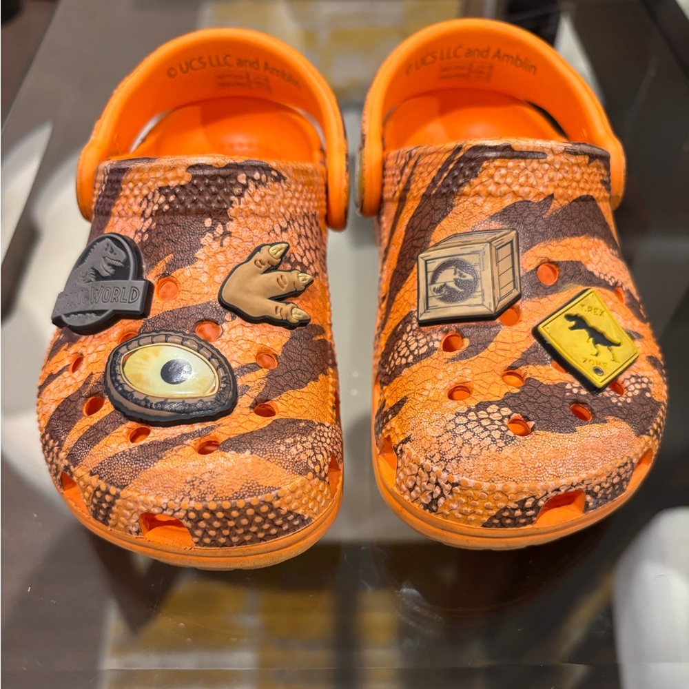 Jurassic Park Crocs size 8C